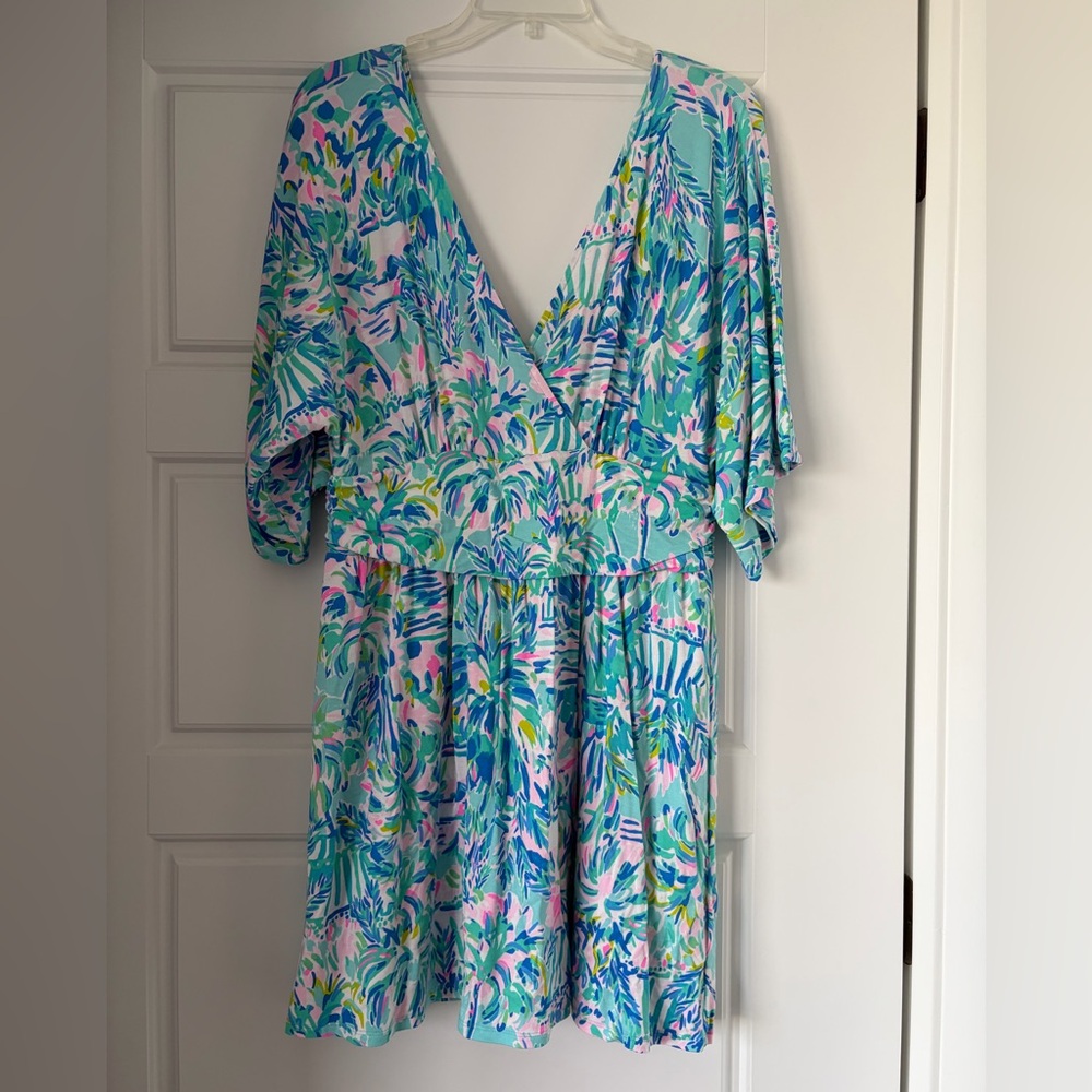 Lilly Pulitzer Parigi Romper- Cabana Cocktail
